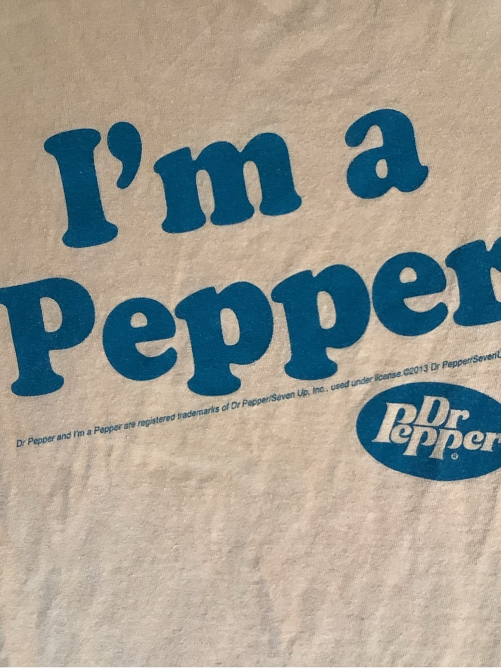 Gildan Golden Yellow "I'm a Pepper" 2013 Graphic Tee with Green Print Sz. XL - Picture 2 of 4